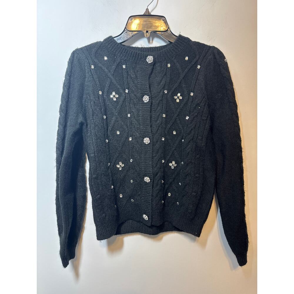Brand New Ann Taylor LOFT Women's Size Small P Black Cardigan Sweater - Picture 2 of 11